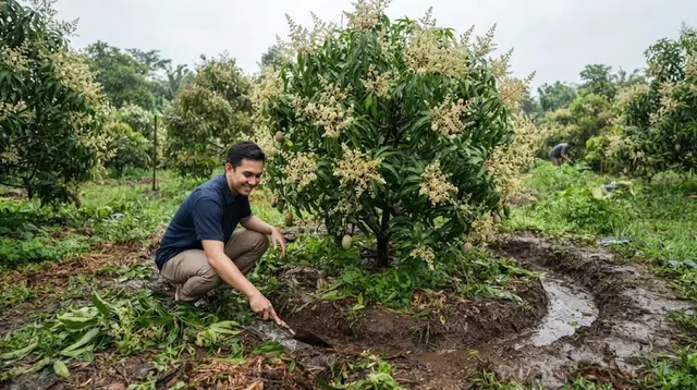 8 Cara Membuat Tanaman Buah Tetap Berbunga saat Musim Hujan, Rahasianya di Umur Ranting