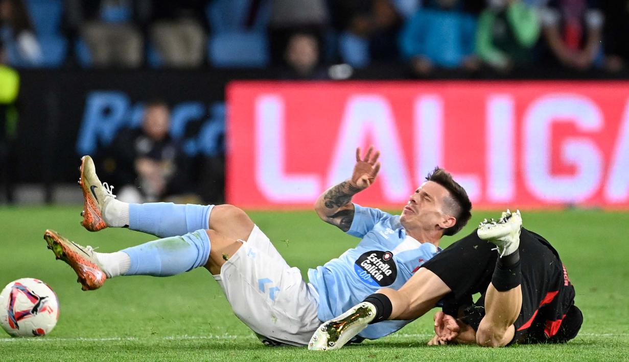 Hasil imbang ini tidak merubah posisi Barcelona di puncak klasemen La Liga 2024/2025 dengan 34 poin dari 14 pertandingan. Sedangkan, Celta Vigo masih tertahan di posisi ke-11 dengan 18 poin. (MIGUEL RIOPA/AFP)