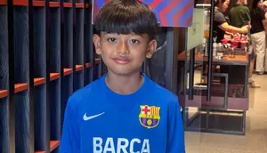 Bocah Bekasi Tembus Barca Academy Clinics, Siap Terbang ke Barcelona untuk Menimba Ilmu