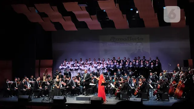 Potret Kemegahan Konser Orkestra Tribute to Maria Callas
