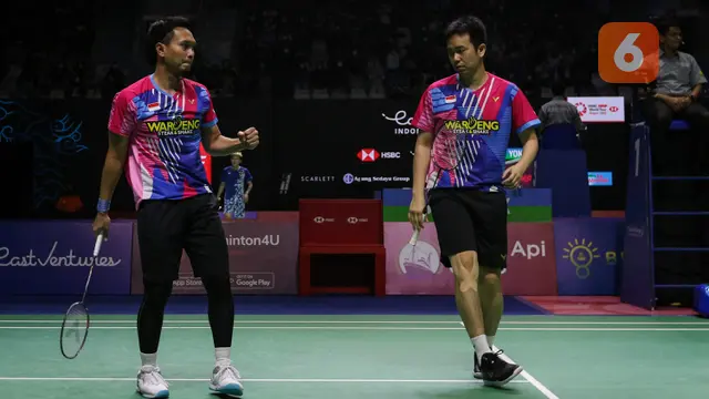 East Ventures Indonesia Open 2022: Mohammad Ahsan/Hendra Setiawan