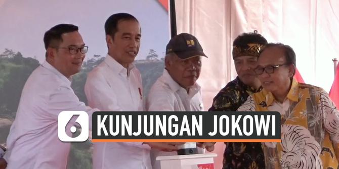 VIDEO: Jokowi Resmikan Bendungan Nanjung