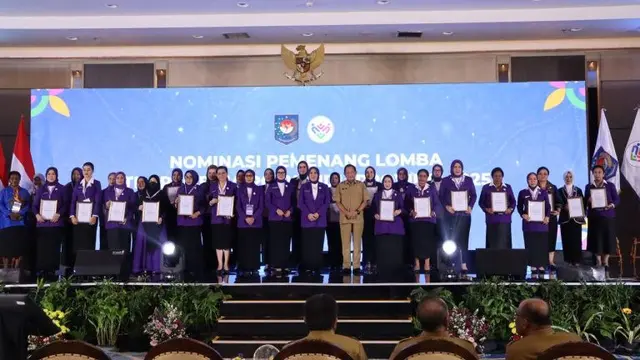 TP Posyandu Kalsel Juara Pertama Nasional Lomba Implementasi 6 Bidang SPM 2025
