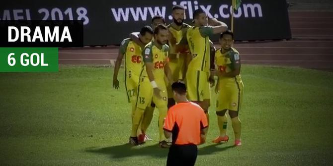 VIDEO: Andik Vermansah Rasakan Drama 6 Gol di Liga Malaysia