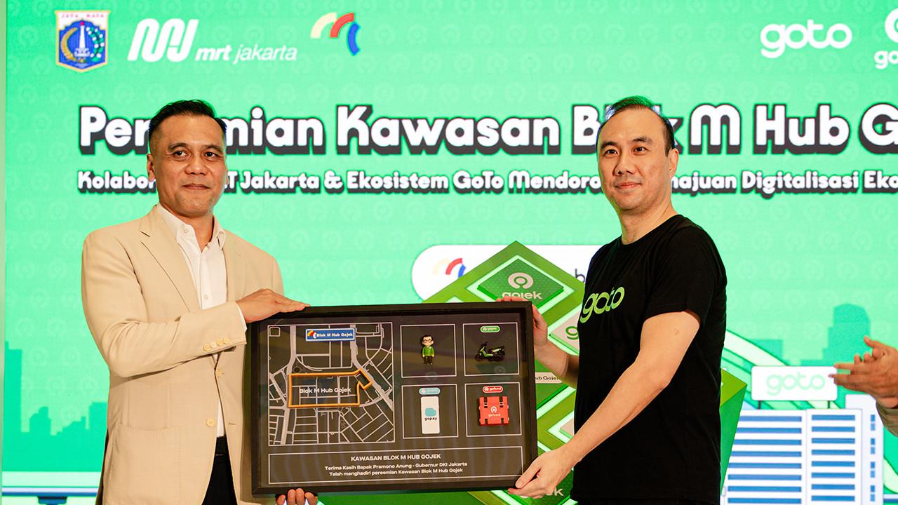 Pemprov DKI Apresiasi Blok M Hub Gojek, Jadi Model TOD Baru Penggerak Ekonomi Lokal