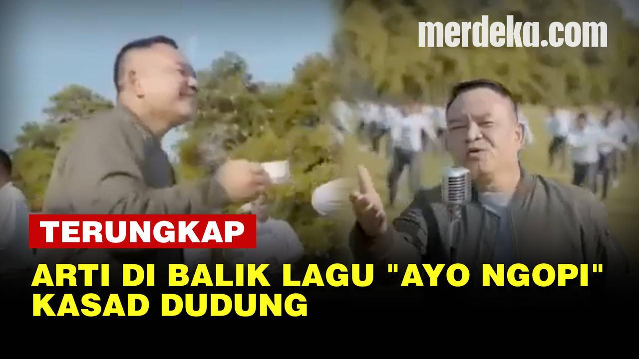 VIDEO: Lagu "Ayo Ngopi" Kasad Jenderal Dudung Ternyata Miliki Makna Mendalam