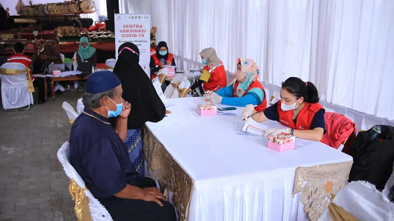 Kegiatan Vaksinasi, Baksos, Dan Edukasi Penanganan Luka Di Desa Ngawen