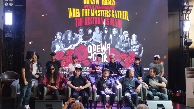 Rhoma Irama Siap Guncang Konser Guns N' Roses di Jakarta, Jadi Opening Act Bersama 9 Dewa Gitar Indonesia