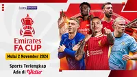 Link Live Streaming Turnamen FA Cup Di Vidio