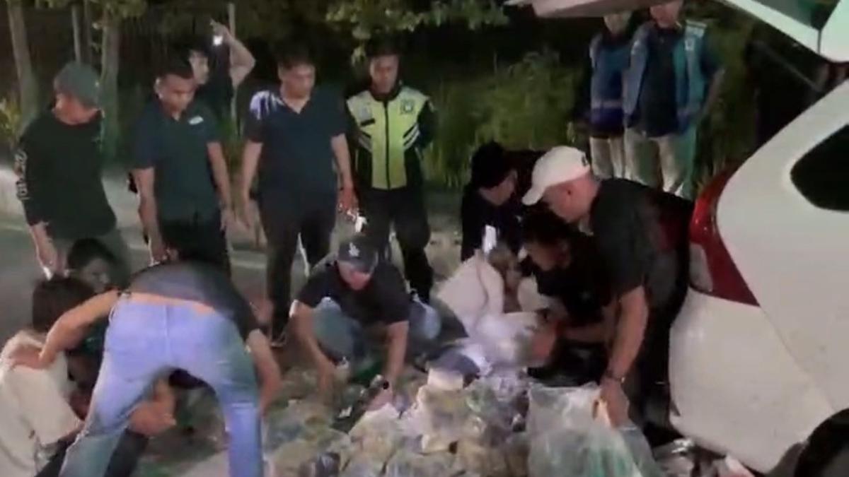 Aksi Dramatis di Tol Lubuk Pakam: Polisi Bongkar Sabu Disamarkan dalam Durian