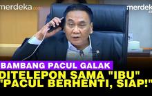 VIDEO: Bambang Pacul Tunggu Perintah 'Ibu' Sahkan RUU Perampasan Aset