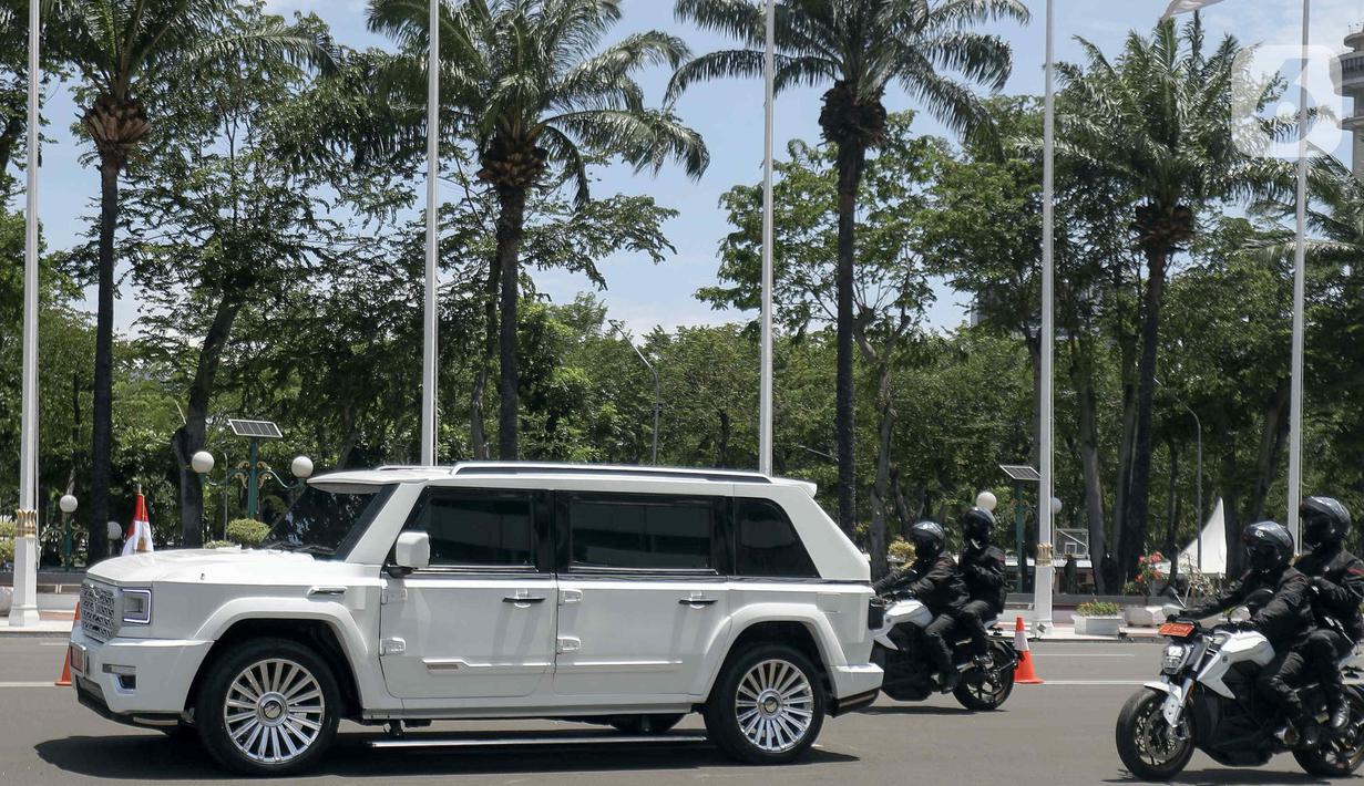 Tampilan Gagah MV3 Garuda Limousine, Mobil yang Digunakan Presiden ...