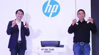 Printer HP Ink Tank nirkabel 415 dan 419 yang baru dapat mencetak ribuan halaman dengan biaya per halaman yang sangat rendah.