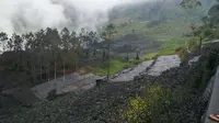 Kaldera Raksasa Pegunungan Dieng yang dipenuhi belasan kawah aktif, termasuk Kawah Sileri. (Foto: Liputan6.com/BPBD BNA/Muhamad Ridlo)