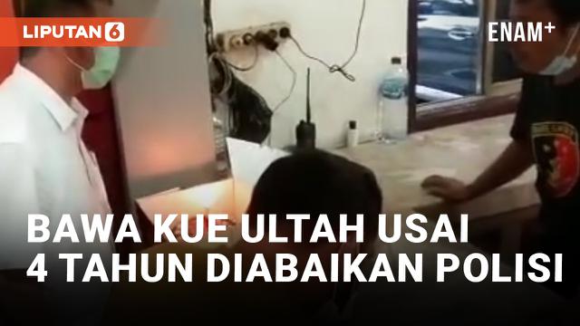 Laporannya Diabaikan Selama 4 Tahun, Pria Ini Bawa Kue Ultah ke Polrestabes Medan
