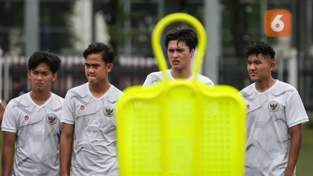 Latihan Timnas Indonesia U-20 untuk Piala Asia U-20 2023