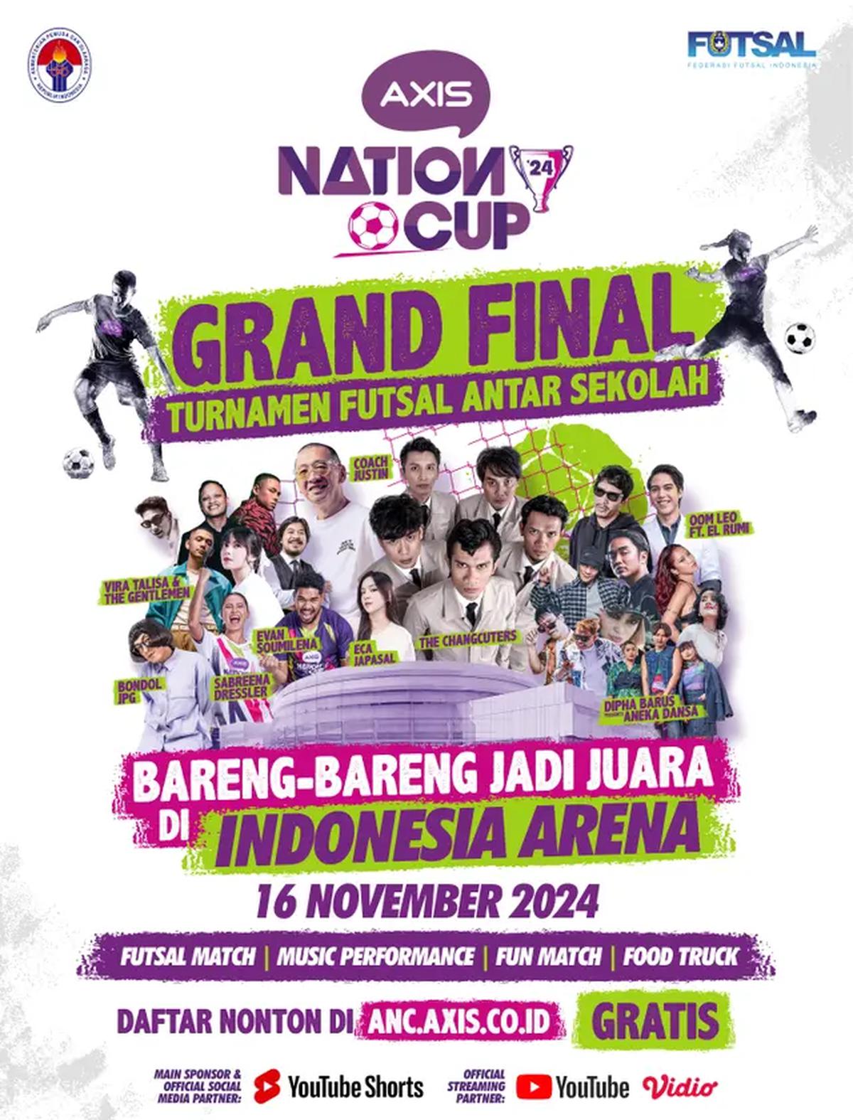 Grand Final AXIS Nation Cup 2024. (Foto: Istimewa)