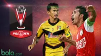 Zulkifli Syukur vs Syamsul Bachri (Bola.com/Samsul Hadi)