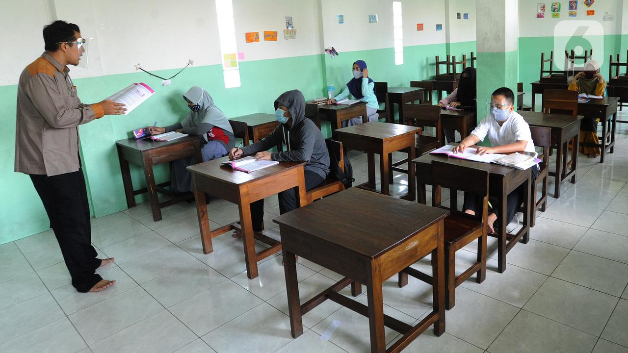 Melihat Penerapan Sekolah Tatap muka di Tangsel