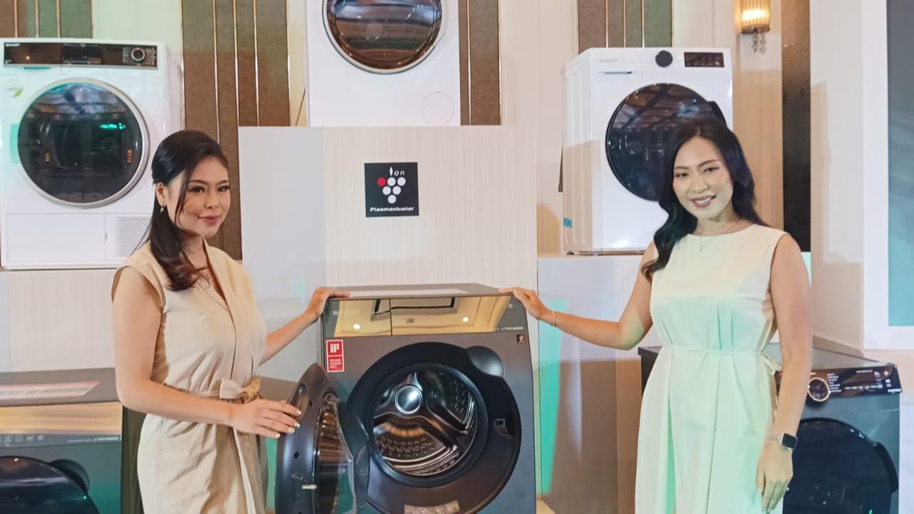 Mesin Cuci Front Loading Jadi Senjata Baru Sharp Menangkan Pasar