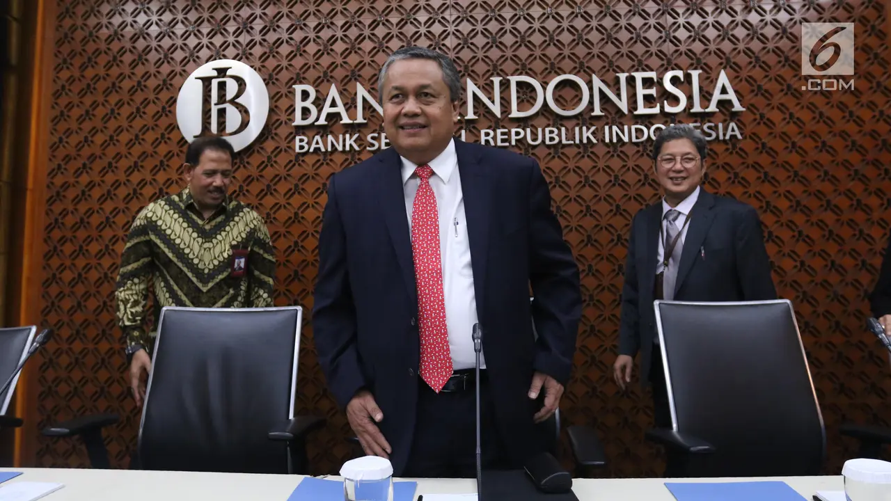 BI Tahan Suku Bunga Acuan 6 Persen