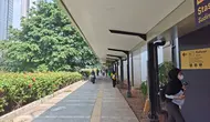 Situasi Stasiun Karet di Hari Pertama Tak Lagi Layani Penumpang KRL