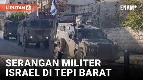 VIDEO: Operasi Militer Israel di Tepi Barat Palestina,12 Warga Tewas