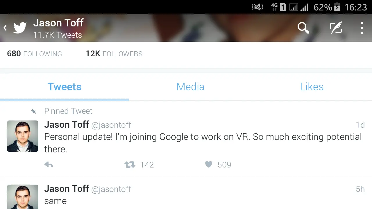 Twitter Jason Toff