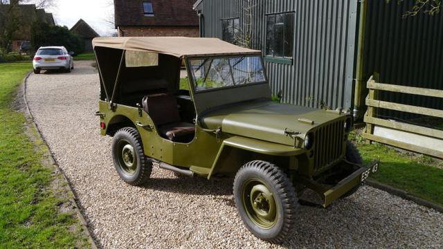 Jeep Willys Milik Komandan Tertinggi Sekutu Dijual di eBay 