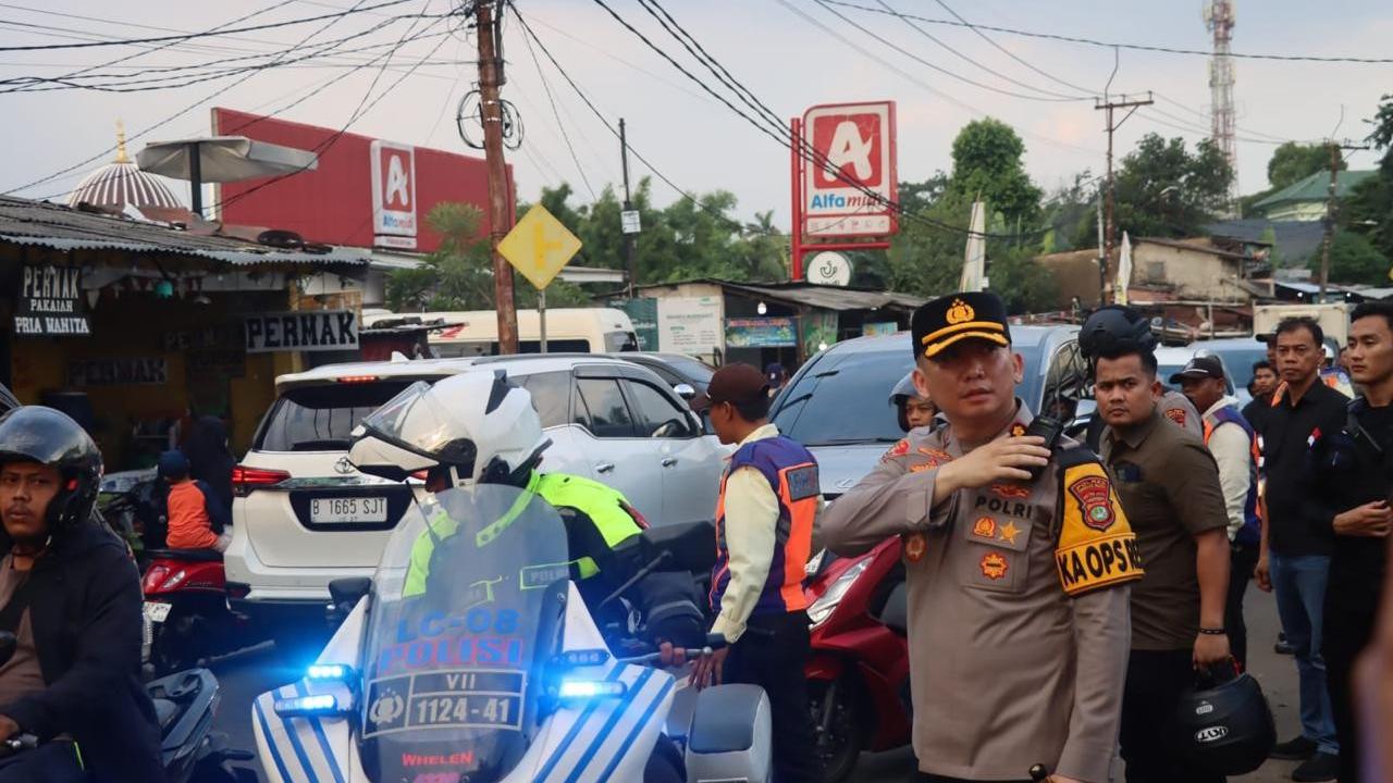 Markas GRIB Jaya di Tangerang Selatan dibongkar polisi
