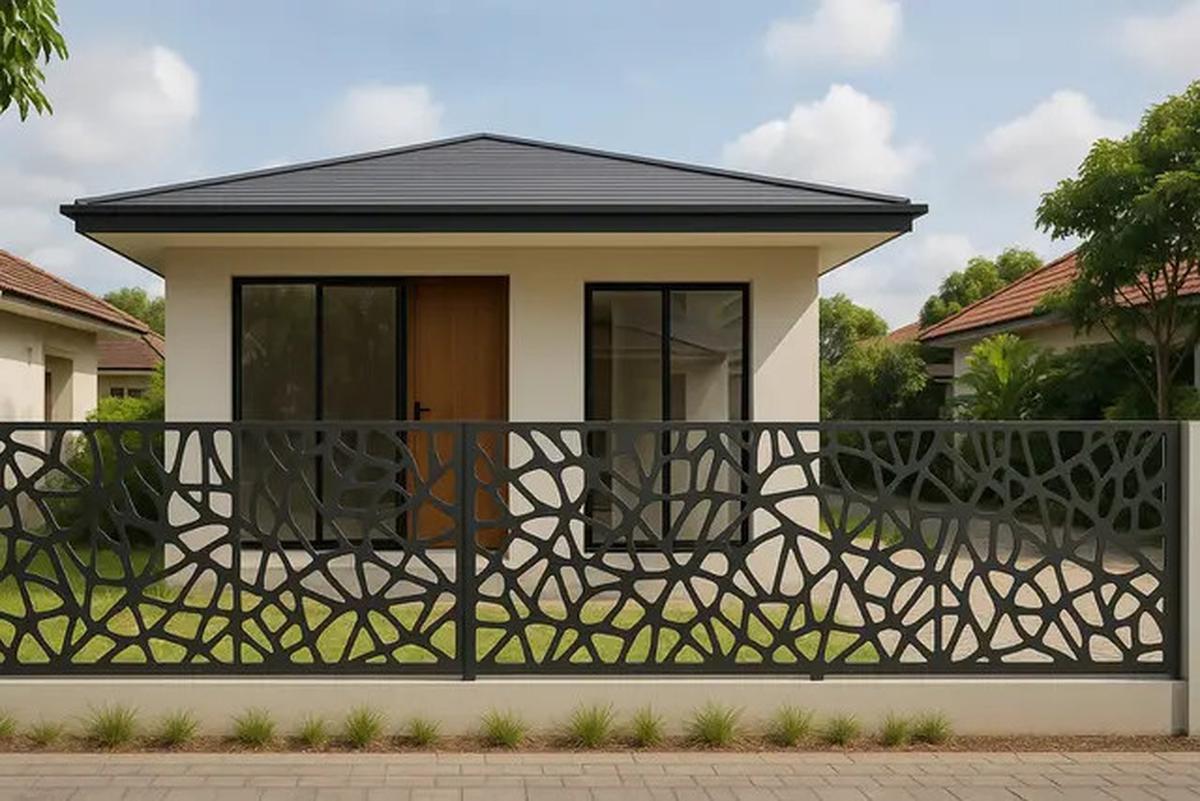 10 Model Pagar Laser Cutting Terbaru, Desain Ini Bikin Rumah Tampak Mewah di 2025