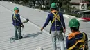 "Sebelumnya sekitar 800-an pelanggan dalam waktu bersamaan. Saat ini bisa menampung sekitar 2.400 pelanggan. Lalu luas sebelumnya 215 meter persegi, sedangkan setelah direvitalisasi naik tiga kali lipat menjadi 625 meter persegi," jelas Welfizon. (Liputan6.com/Herman Zakharia)