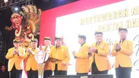 Ketua Umum Partai Hanura Oesman Sapta Odang atau Oso membuka Musyawarah Nasional (Munas) IV Partai Hanura di Bali. (Istimewa)