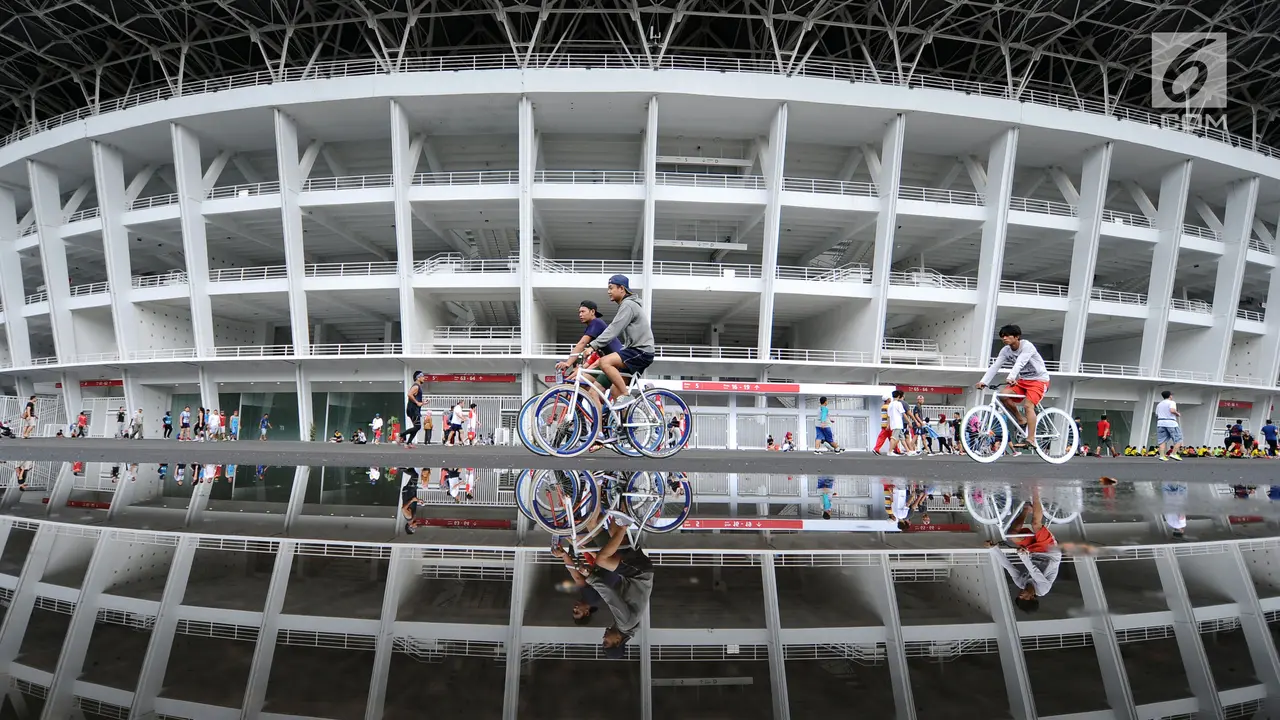 Usai Renovasi, Warga Kembali Berolahraga di Kawasan Stadion GBK