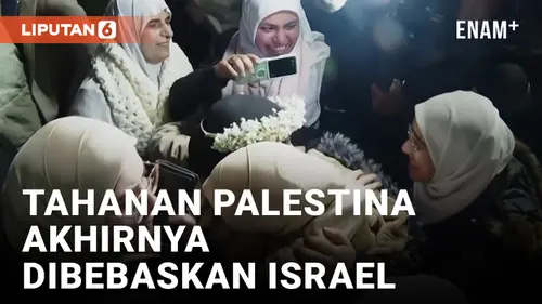 VIDEO: Momen Haru Tahanan Palestina Dibebaskan Israel