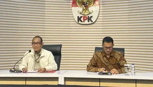 KPK Geledah Ruang Kerja Eks Kepala BNPB Suharyanto