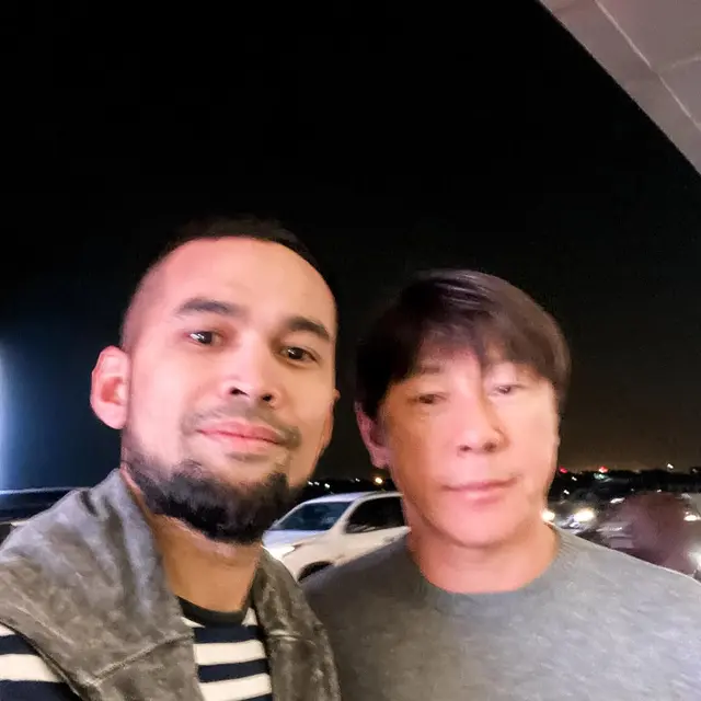 Potret 7 Artis Bareng Shin Tae-yong, Ucap Terima Kasih dan Salam Perpisahan
