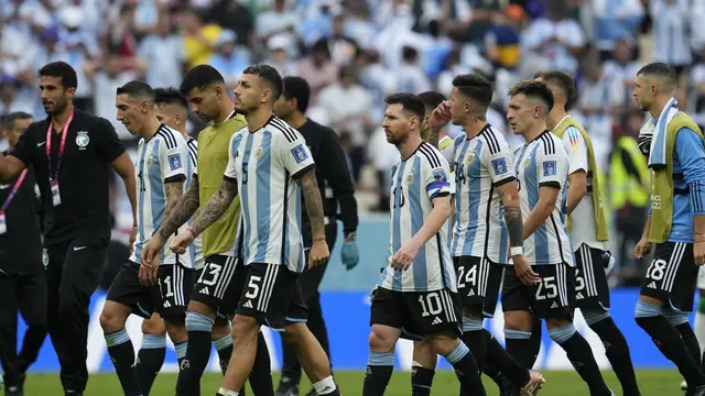 Argentina - Piala Dunia 2022 Qatar - 22 November 2022