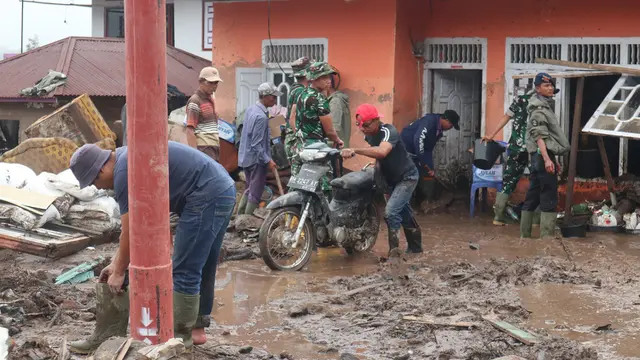 Kondisi terkini Malalak Agam usai diterjang banjir bandang. (Liputan6.com/Novia Harlina)