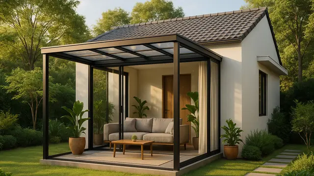 Model Teras Rumah Minimalis Modern 2025 yang Estetis