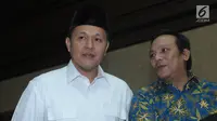 Bupati Lampung Tengah nonaktif, Mustafa saat menjalani sidang dakwaan di Pengadilan Tipikor, Jakarta, Senin (14/5). Mustafa didakwa menyuap beberapa anggota DPRD Lampung Tengah periode 2014-2019 sebesar Rp 9,6 miliar. (Liputan6.com/Helmi Fithriansyah)