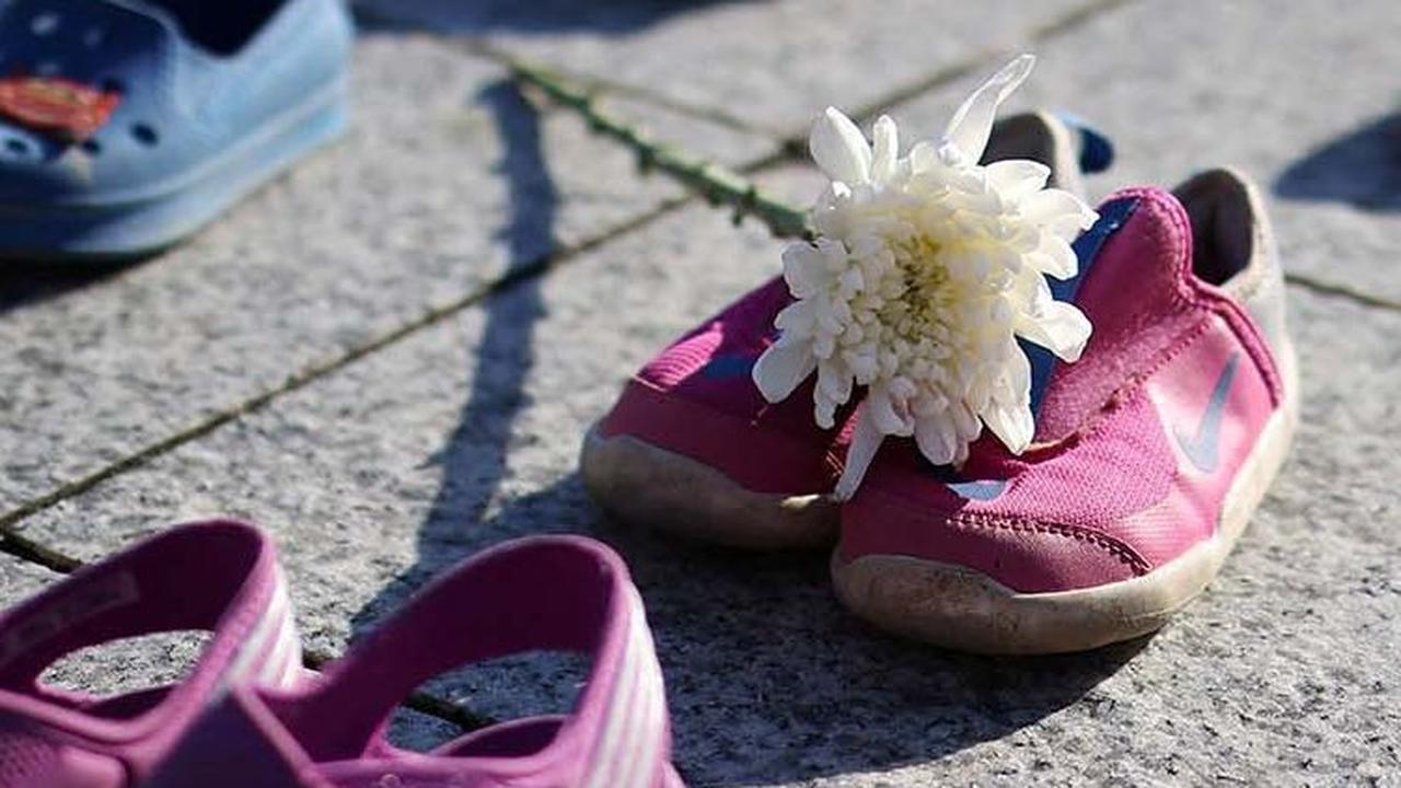 FOTO: Pajang Ribuan Sepatu, Warga Seoul Desak Genosida di Jalur Gaza Dihentikan