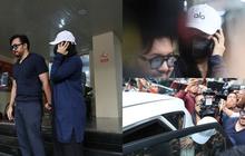Sang Putri Diduga Pelaku Video Syur, Ini Potret David Bayu Temani AD Jalani Pemeriksaan hingga Temui Awak Media
