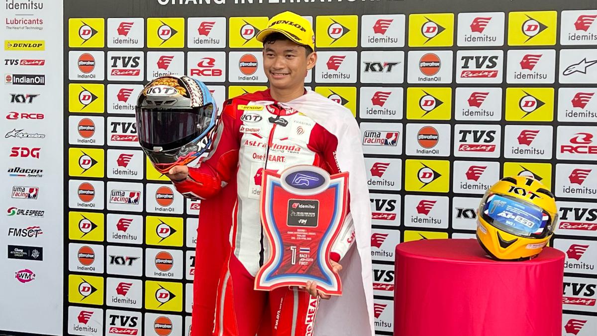 Tanpa Beban, Fadillah Arbi Aditama Nikmati Kemenangan Pertamanya untuk AHRT di ARRC 2025