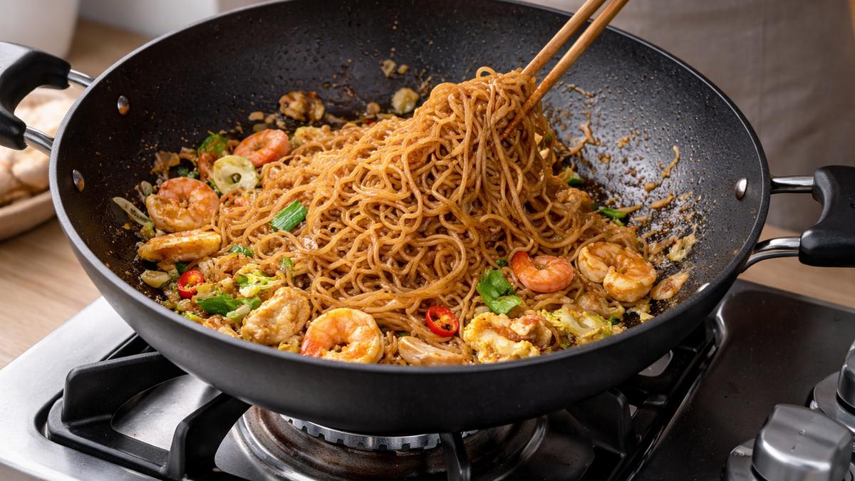 7 Cara Bikin Mie Goreng Tidak Lengket di Wajan, Siapkan Sejak Direbus