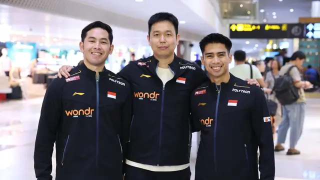 Hendra Setiawan - Sabar Karyaman Gutama/Moh Reza Pahlevi Isfahan - Piala Thomas dan Uber 2026 - Bulu Tangkis