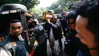 Barang Bukti Emas Hasil Geledah Rumah Sentul Tiba di Mapolda Metro Jaya