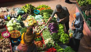 Ilustrasi Pasar. (Unsplash - Alex Hudson)