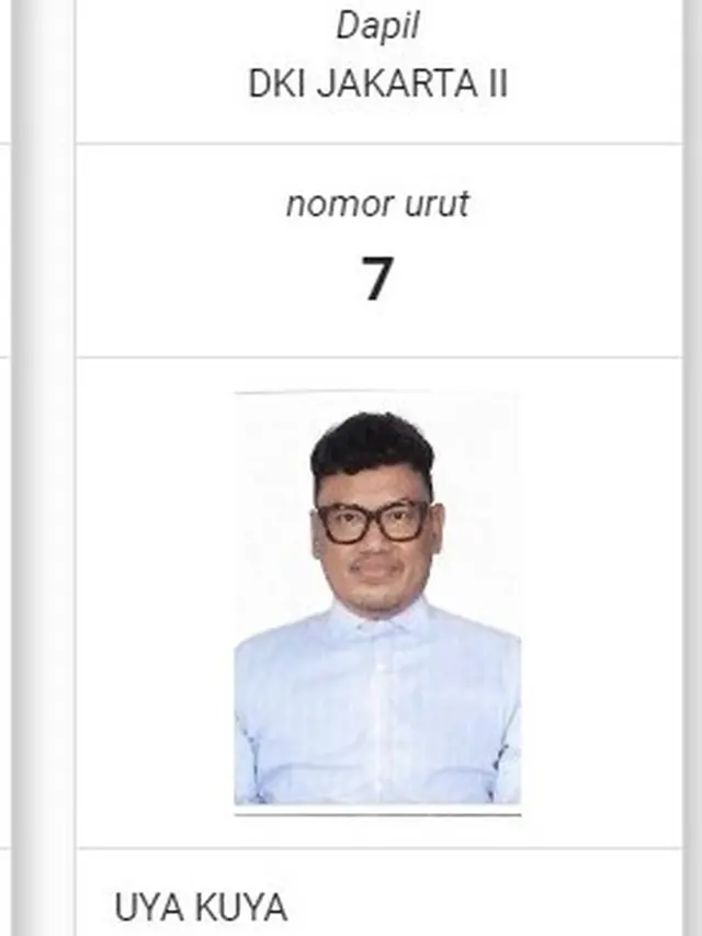 Uya Kuya (situs KPU)