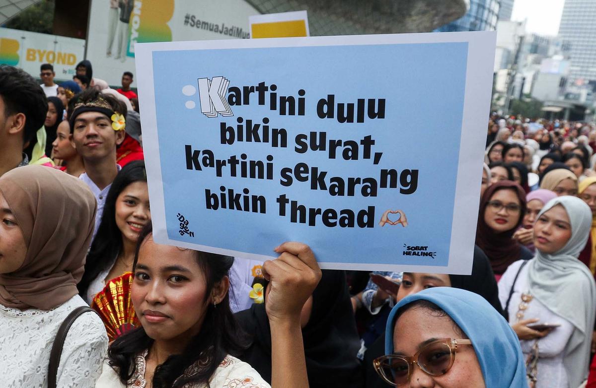Foto: Semarak Hari Kartini di HBKB Bunderan HI